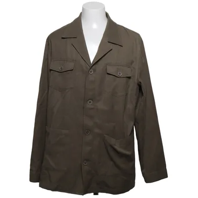 Överskjorta (Brun) från Dressmann Bomull, Polyester, Viskos