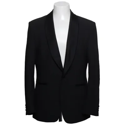 Smokingjacke (Schwarz) von Royal Black Elasthan, Polyester, Wolle