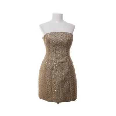 Cocktailjurk (Goud) van Meshki Elastaan, Polyester