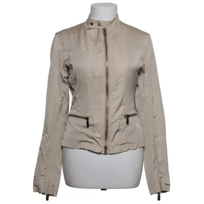 Jacket (Beige) from Aspesi Metallic fiber, Polyester, Polyurethane