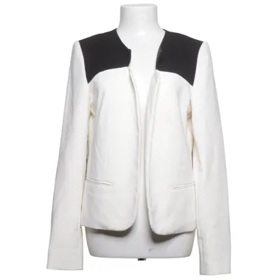 Blazer (Wit, Zwart) van Harvé Benard Elastaan, Polyester, Viscose