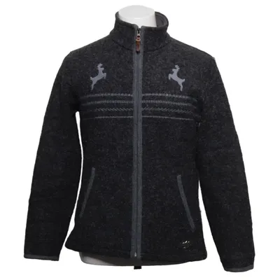 Fleece jacket (Gray) from Country & Riding Wear Polyester, Wool