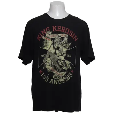 T-shirt (Black) from Kingkerosin Cotton