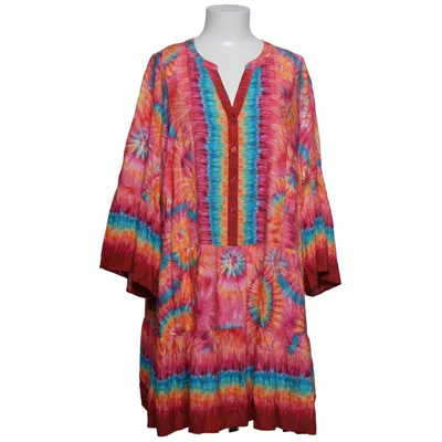 Dress (Pink, Blue, Yellow) from Angel of Style Viscose
