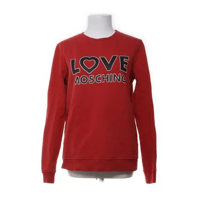 Collegetröja (Röd) från Love Moschino