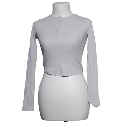 T-shirt manches longues (Gris) de Collusion Coton, Viscose