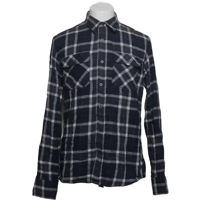 Flannel skjorte (Blå, Hvid) fra Blue Ridge Bomuld