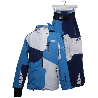 Ski set (Blue, White) from Picture Organic Clothing Polyamide, Recycled polyester