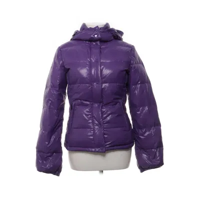 Donsjack (Lila) van Benetton Dons, Veer, Polyamide, Polyester