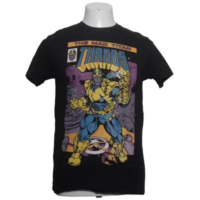 T-shirt (Black, Multicolored) from Marvel Avengers Cotton