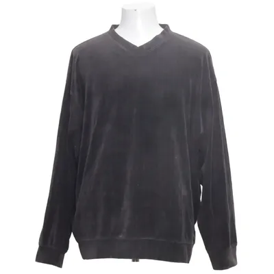 Collegetröja (Ryan Velour V-Neck Sweatshirt) från Weekday