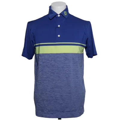 Polo shirt (Blue, Yellow, Multicolored) from Footjoy Elastane, Polyester