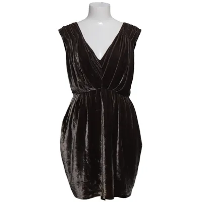 Dress (Brown) from Dagmar Silk, Viscose