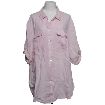 Kortärmad skjorta (Rosa) från Rough & Rose Linne
