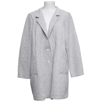 Manteau (Gris) de Creation L Coton, Polyester, Viscose