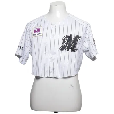 Baseballtröja (Vit, Svart) från Majestic Athletic