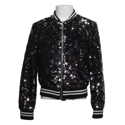 Bomberjakke (Sort, Sølv) fra Urban Republic Bomuld, Elastan, Polyester