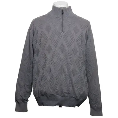 Trui (Grijs) van Backtee Katoen, Polyester, Wol
