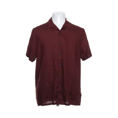 Kortärmad skjorta (Röd) från New Look Viskos