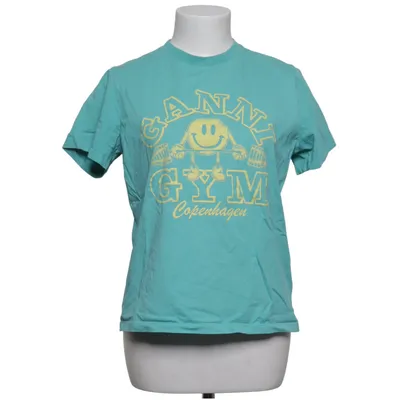 T-shirt (Green, Yellow) from Ganni Organic cotton