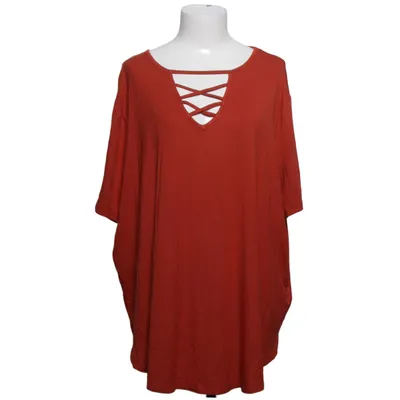 T-shirt (Red) from Laura Torelli Elastane, Viscose