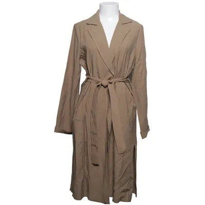 Trench coat (Beige) from Sem Per Lei Polyester, Viscose