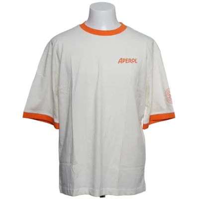 T-shirt (Vit, Orange) från Aperol Ekologisk bomull