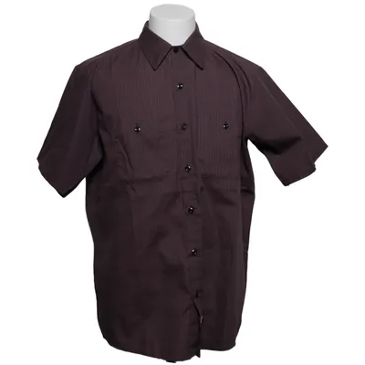 Short sleeve shirt (Brown) from Red Kap Cotton, Polyester