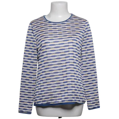 Langærmet t-shirt (Blå, Gul, Hvid) fra Purificacion Garcia Polyester
