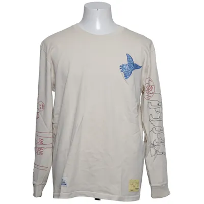 Langærmet t-shirt (Beige, Flerfarvet) fra Lee x Weekday Bomuld