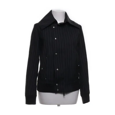 Jacket (Black, White) from Diesel Black Gold Polyester, Wool