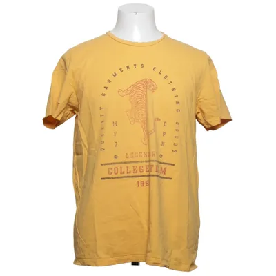 T-shirt (Geel) van Jack & Jones Katoen