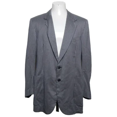 Kavaj (Blå, Vit) från Hans Allde Bomull