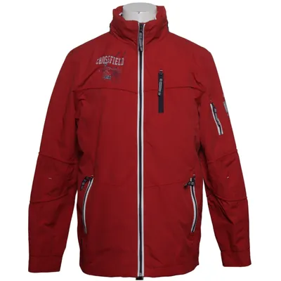Outdoorjakke (Rød) fra Crossfield Polyester, Polyurethan