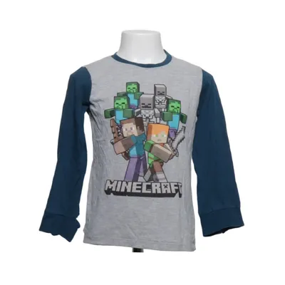 Långärmad t-shirt (Grå, Blå) från Jinx Bomull, Polyester