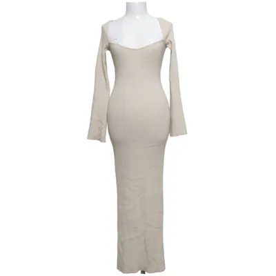Maxi jurk (Beige) van VRG GRL Katoen, Polyester