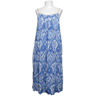 Maxi jurk (Blauw, Wit, Meerkleurig) van Catwalk Viscose