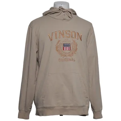 Hoodie (Beige) from Vinson Cotton, Polyester