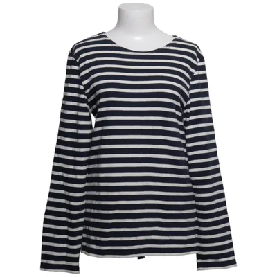 Long sleeve T-shirt (Blue, White) from Saint James Cotton