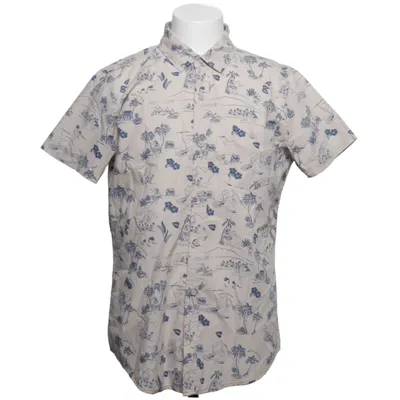 Korte mouwen shirt (Beige, Blauw) van Stitch & Soul Katoen, Polyester
