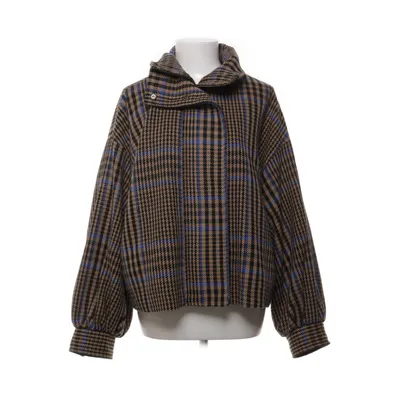 Jacka (Beige, Flerfärgad) från KappAhl Akryl, Polyamid, Polyester, Ull, Viskos