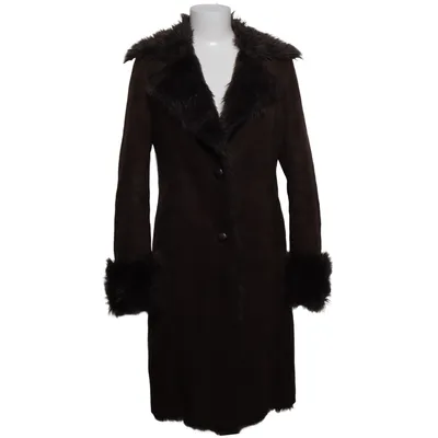 Shearling jas (Bruin) van ESPRIT Polyester