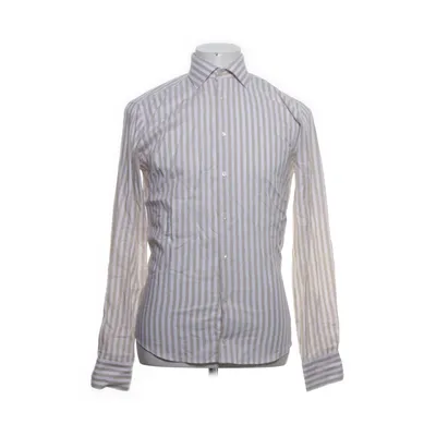 Buttondown-skjorta (Beige, Vit) från John Henric Bomull