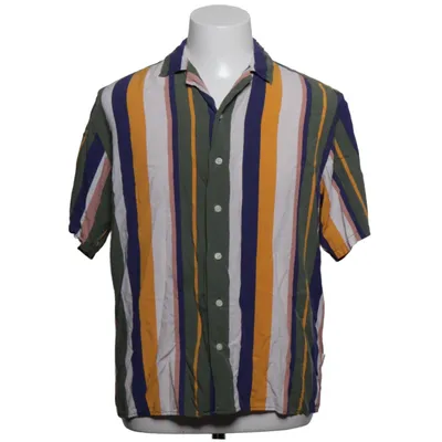 Kortærmet skjorte (Blå, Gul, Flerfarvet) fra Redefined Rebel Viscose