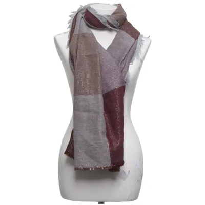 Scarf (Brown, Gray, Red) from Passigatti