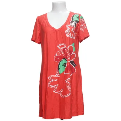 Dress (Red, Green, White) from Sunflair Elastane, Polyamide