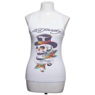 Tanktop  (Hvid, Flerfarvet) fra Ed Hardy Bomuld
