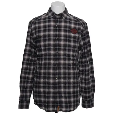 Flannel shirt (Black, Gray) from Harley Davidson Cotton, Elastane, Polyester