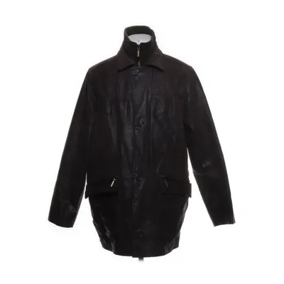 Läderjacka (Brun) från Wilhelm Skinn, Ull