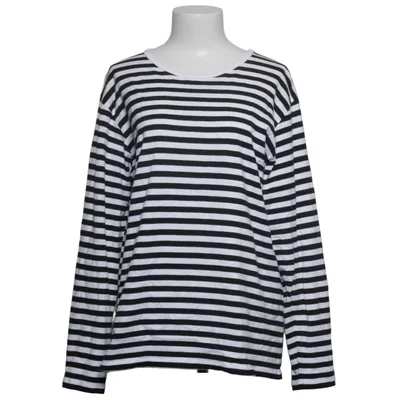 Långärmad t-shirt (Svart, Vit) från Marimekko Bomull